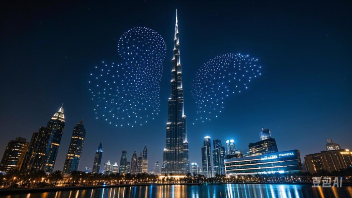 阿布扎比夜空即将上演"未来史诗"！1万架无人机绘制全球最大光影画卷，重新定义沉浸式文旅(图1)
