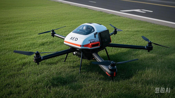 无人机AED配送站：每平方公里救命设备翻倍！深圳打造"空地一体"生命守护网(图1)