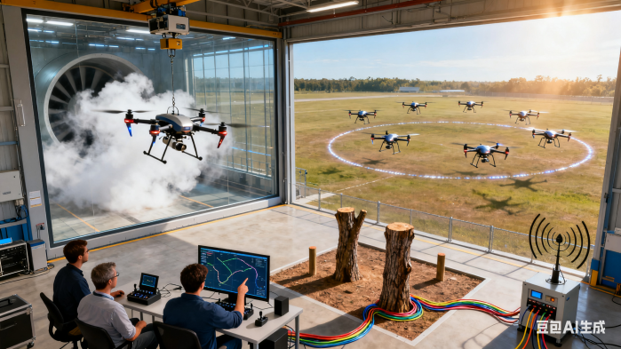 华北无人机测试中心落地石家庄(图1)