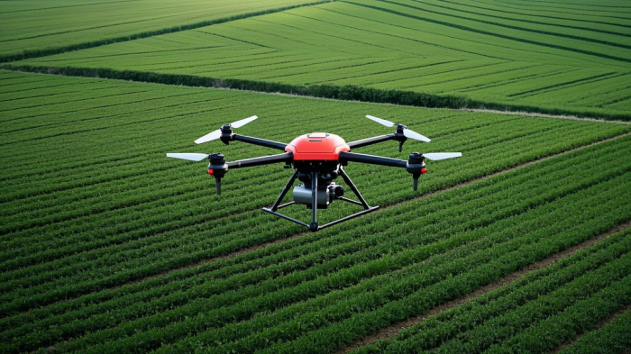 天津低空经济赋能乡村振兴：无人机犁云耕雨 绘就现代农业新版图(图1)